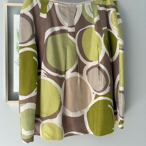 Banana Republic sz6P 💯% silkPatterned Skirt